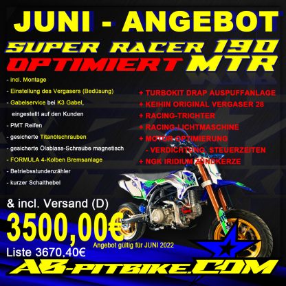 MALCOR SUPER RACER R 190 | 2022 Spezial OPTIMIERT
